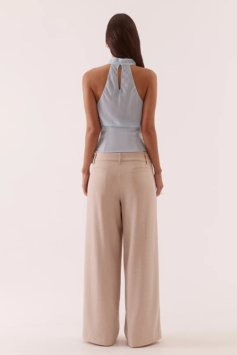 ADA HALTER TOP - WHISPER BLUE - Image 4