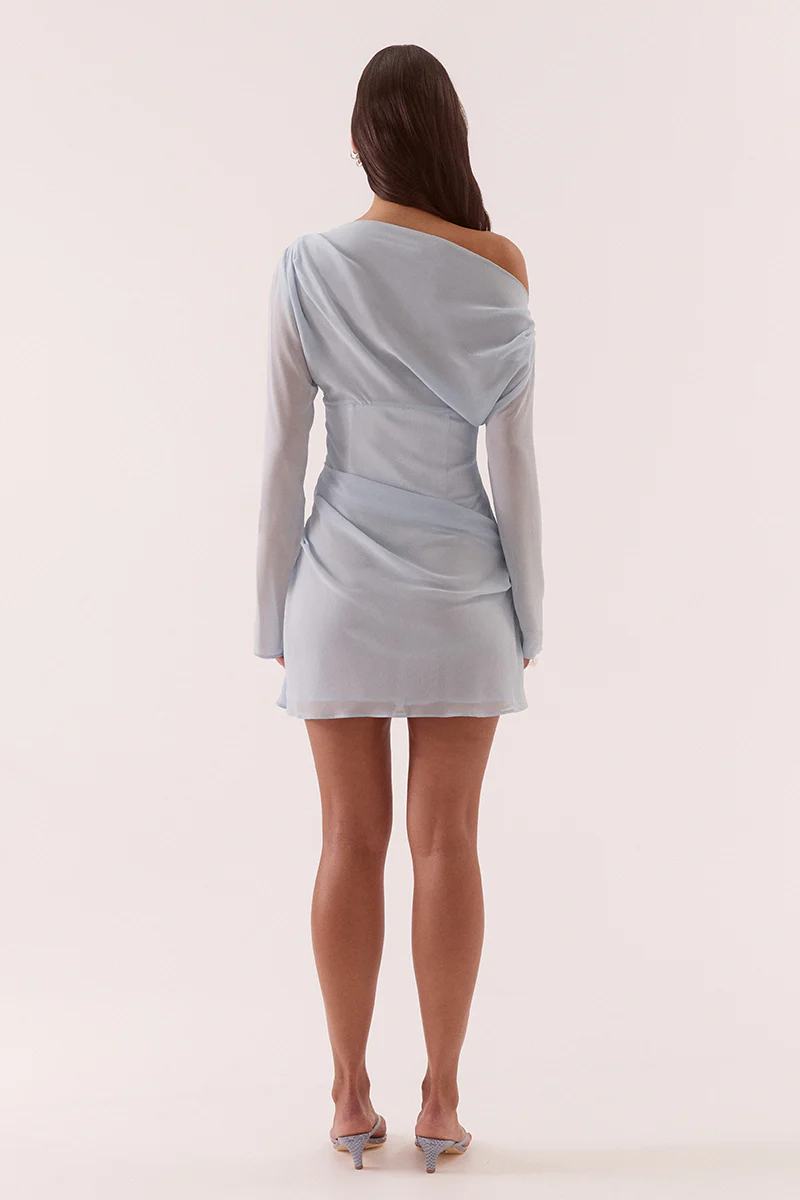 ADA LONG SLEEVE MINI - WHISPER BLUE - Image 4