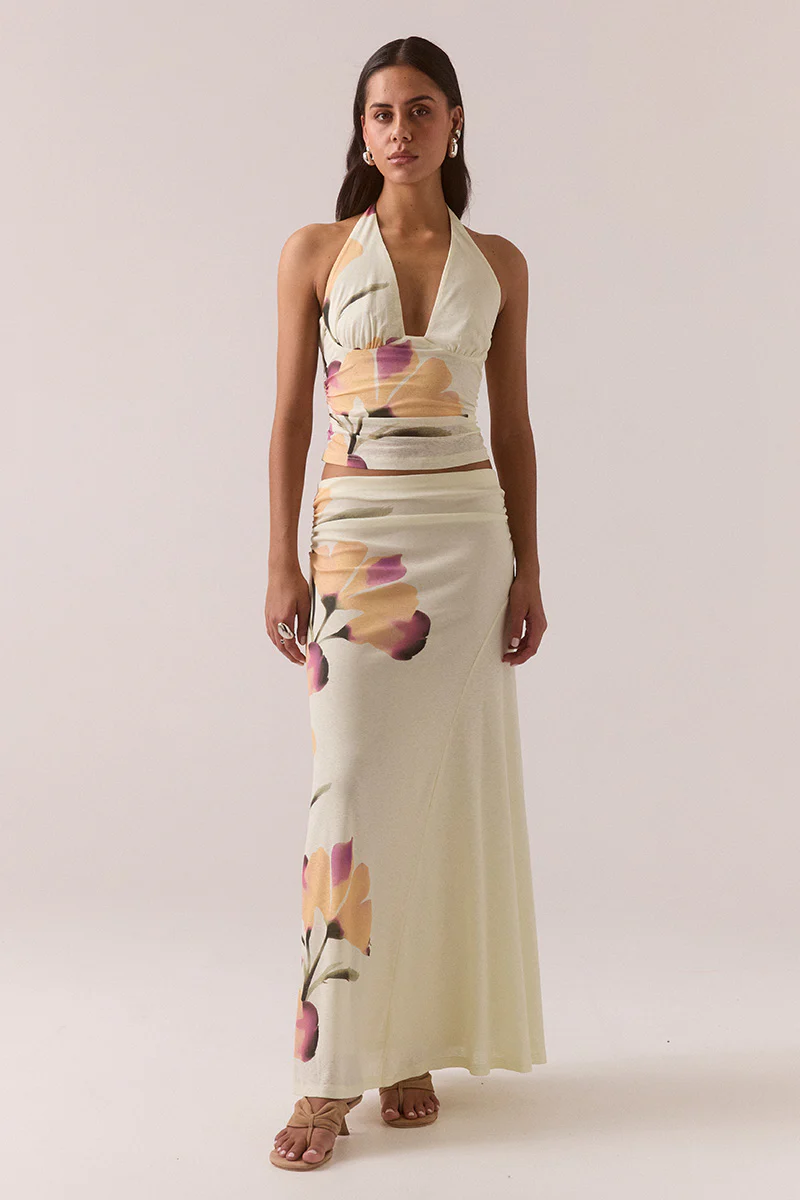 AKANNI SKIRT - GOLDEN
