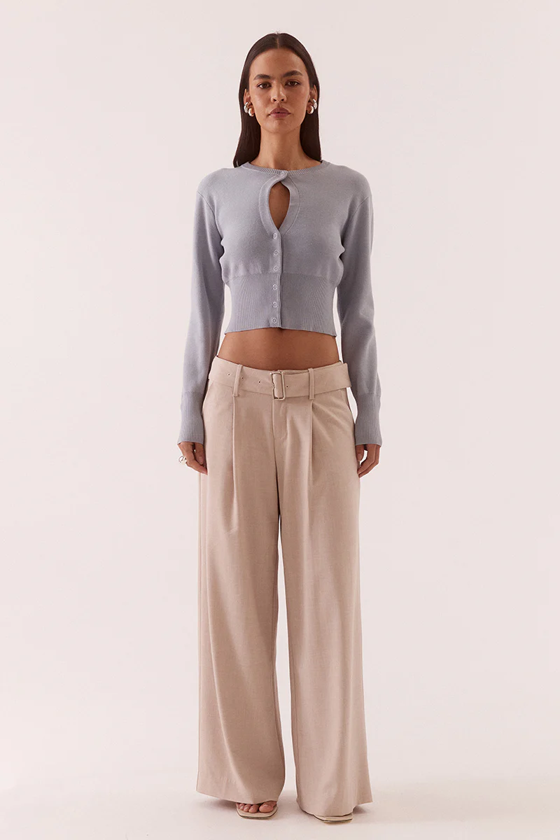 ALANI CARDIGAN - WHISPER BLUE