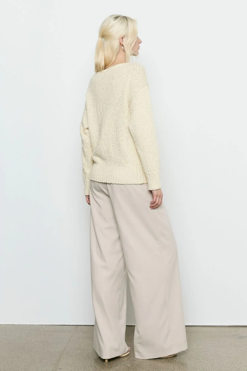 ALLURE SWEATER - SOFT YELLOW - Image 4