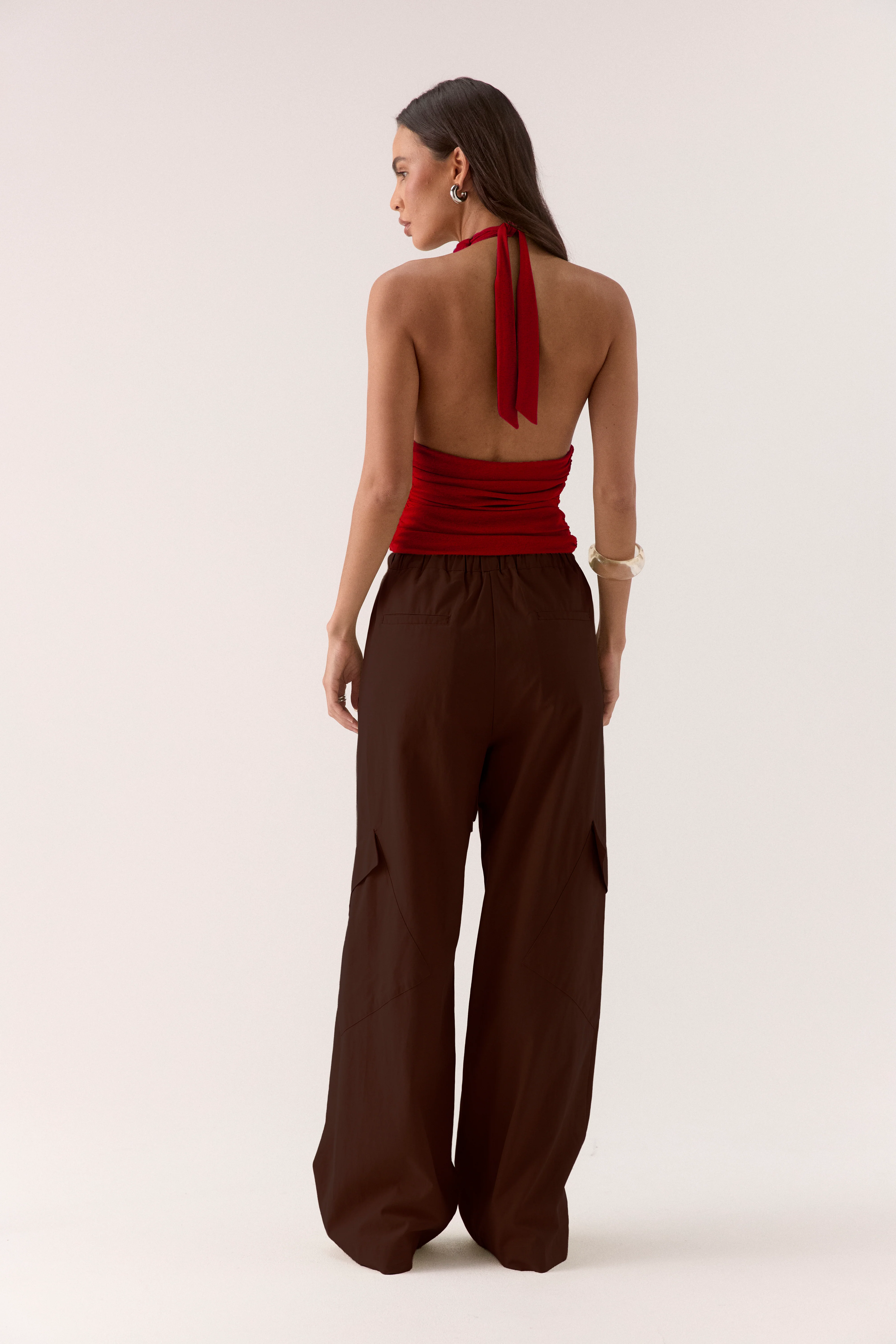ALORA TOP - CHERRY - Image 4