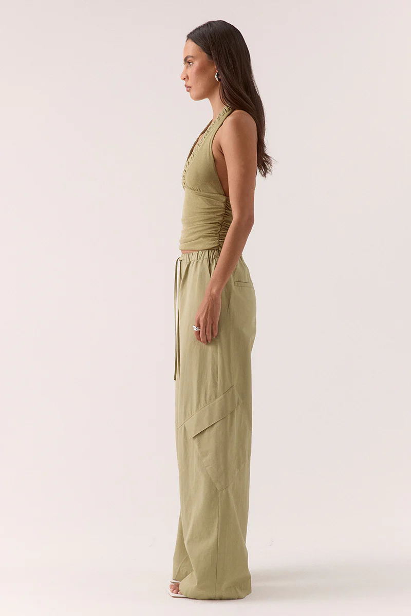 ALORA TOP - SOFT OLIVE - Image 3