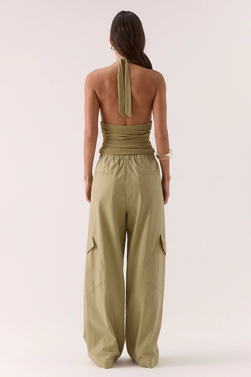ALORA TOP - SOFT OLIVE - Image 4