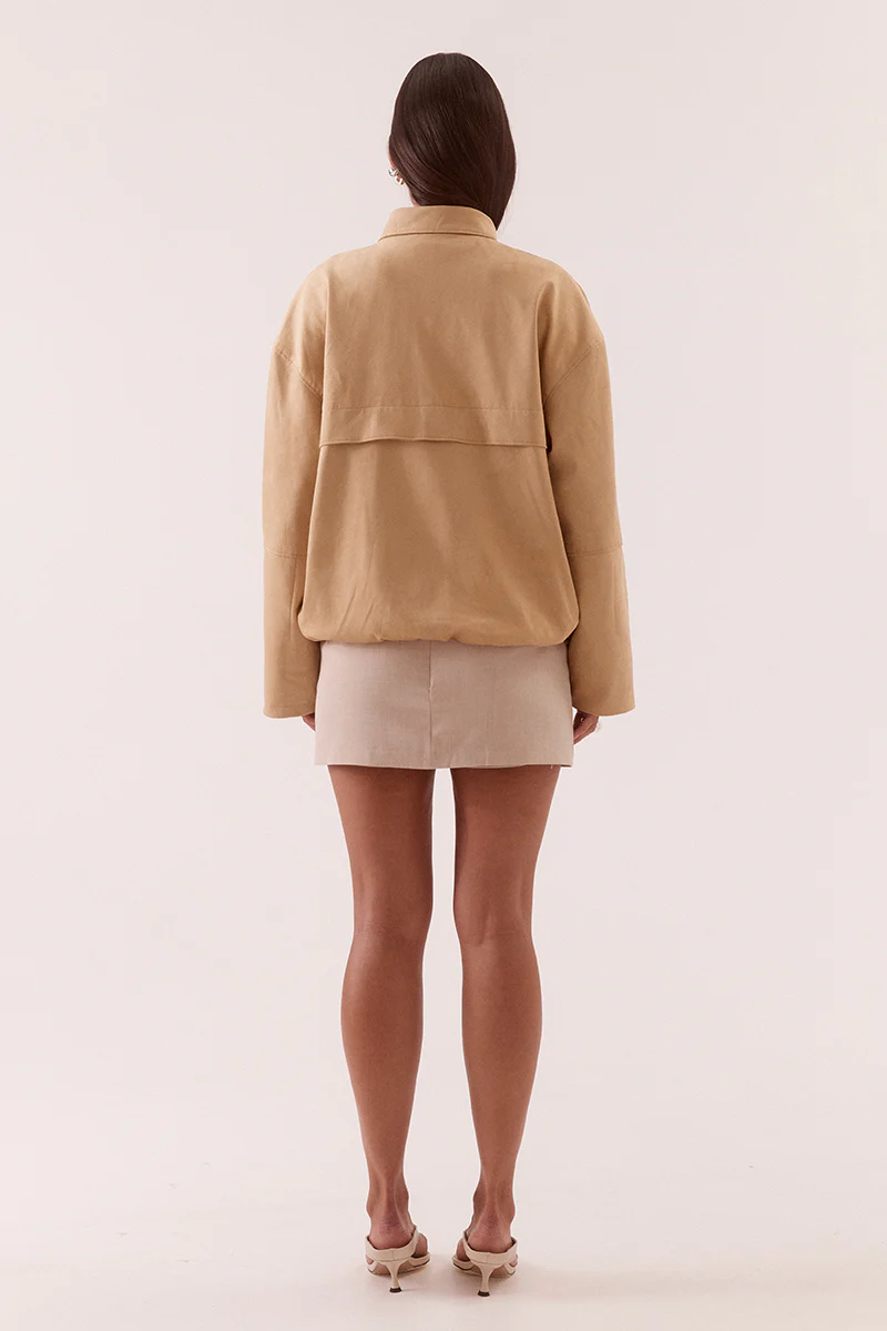 ALULA BOMBER JACKET - HONEY - Image 5