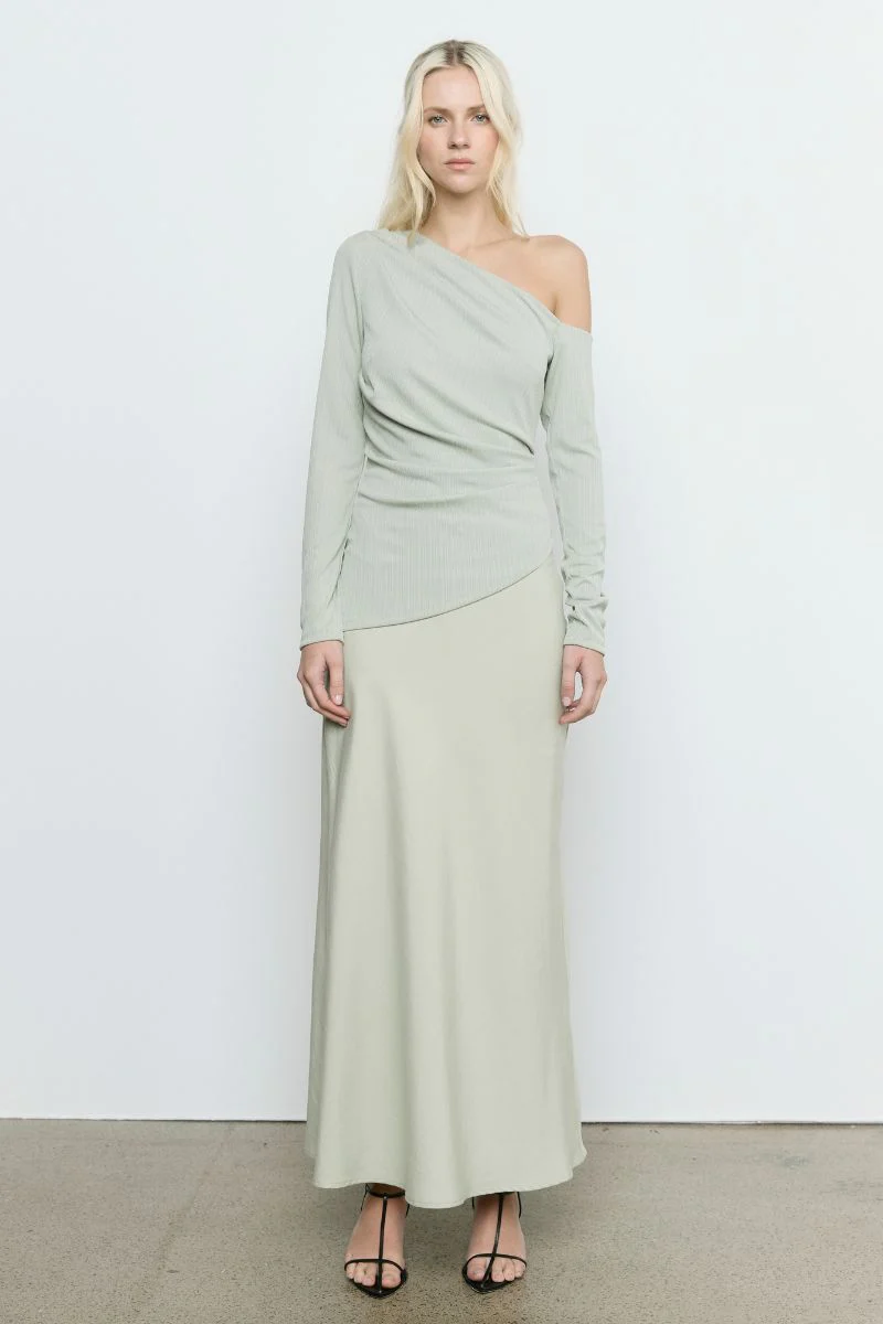 AURA COMBO DRESS - SPEARMINT