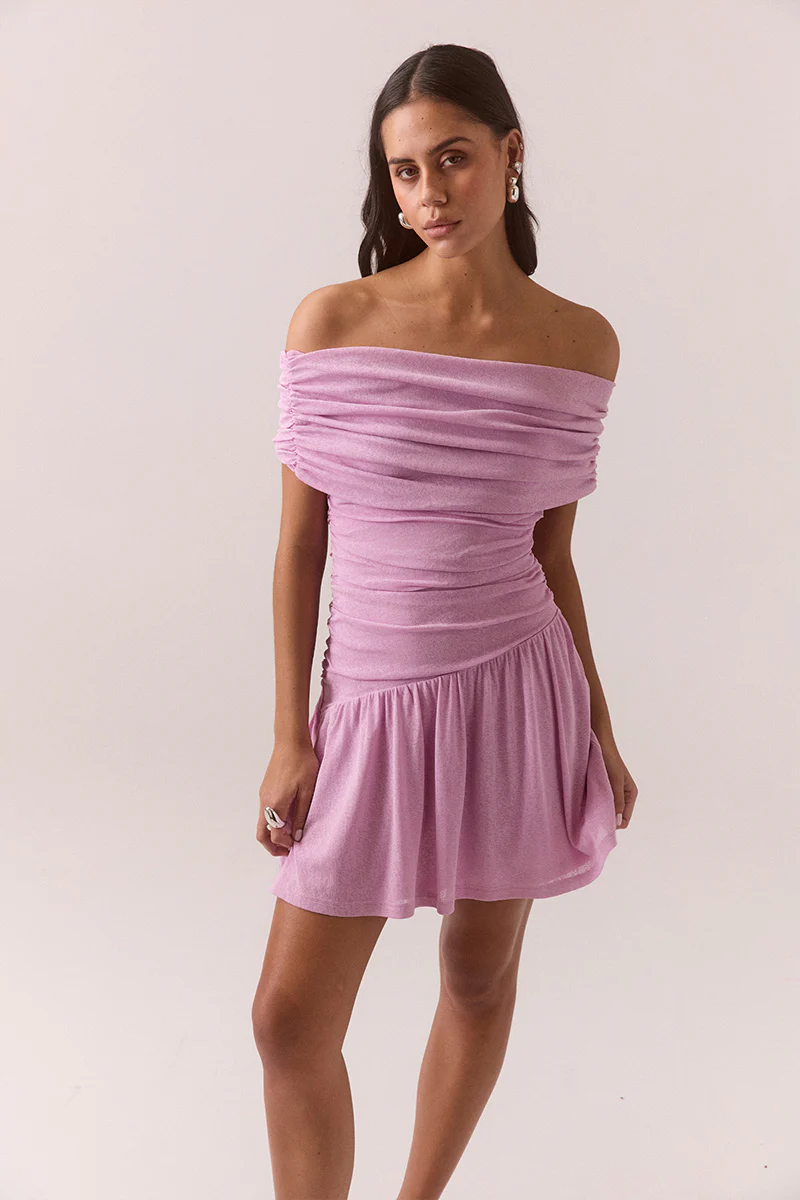CALISTA MINI DRESS - ORCHID - Image 2