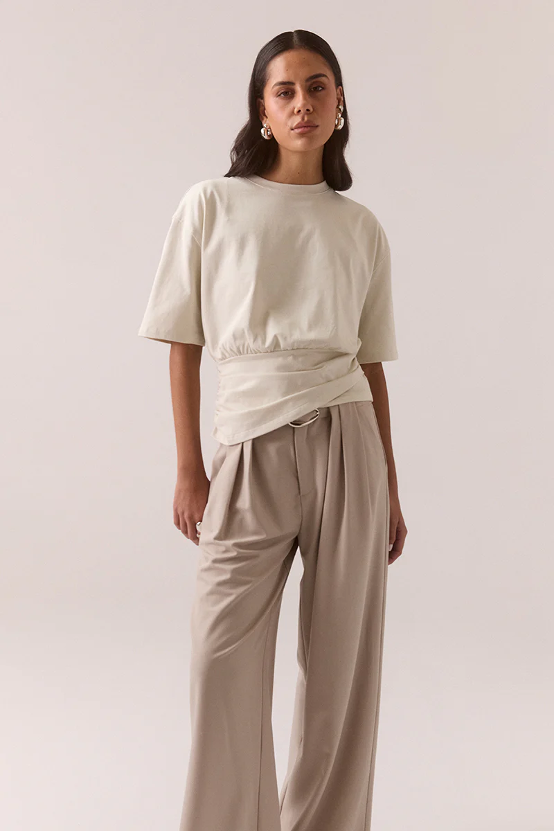DELANI TEE - CREME - Image 2