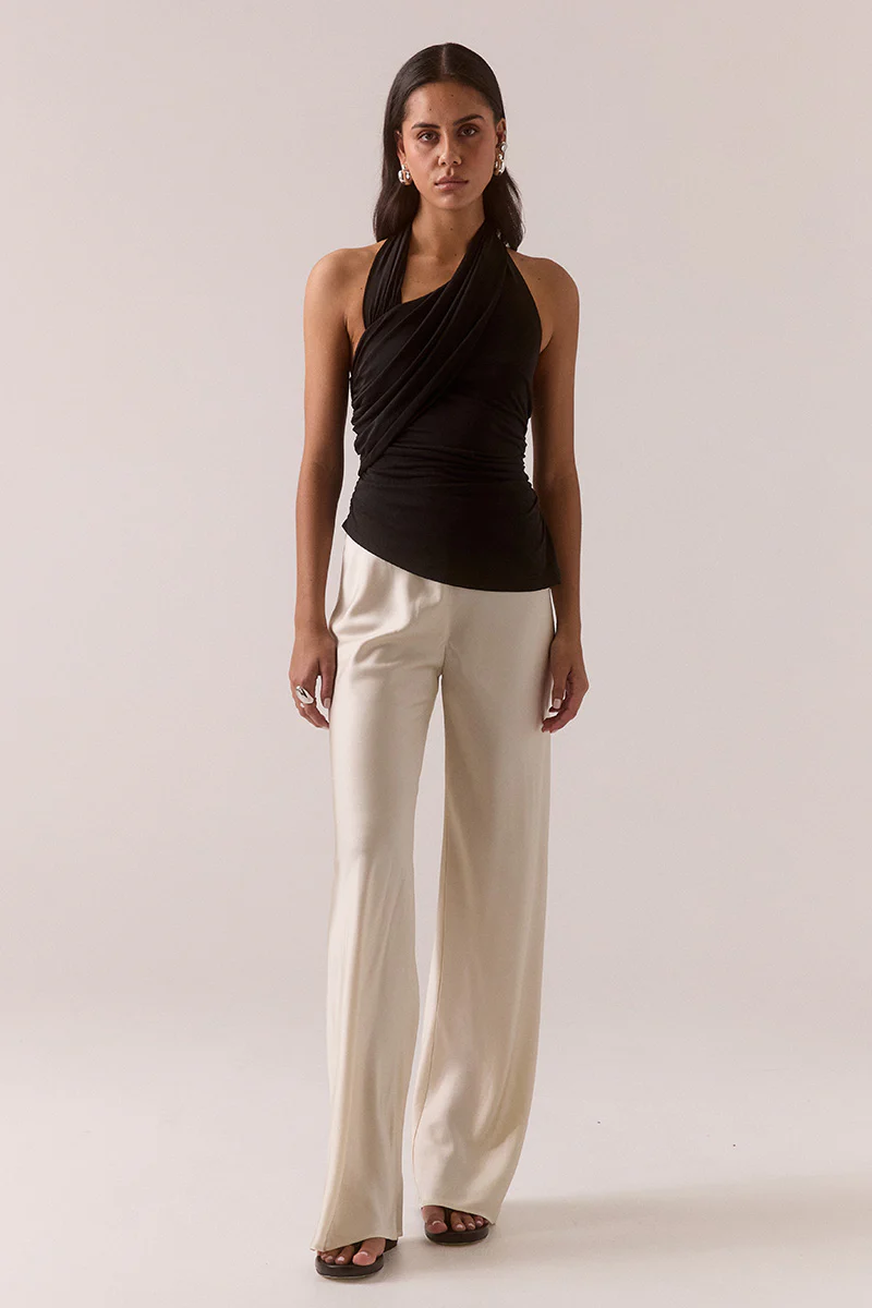 ELVY TOP - BLACK