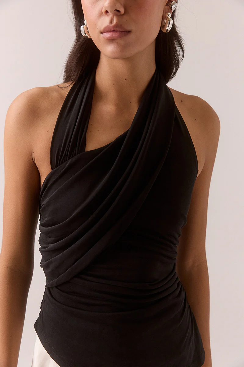 ELVY TOP - BLACK - Image 2