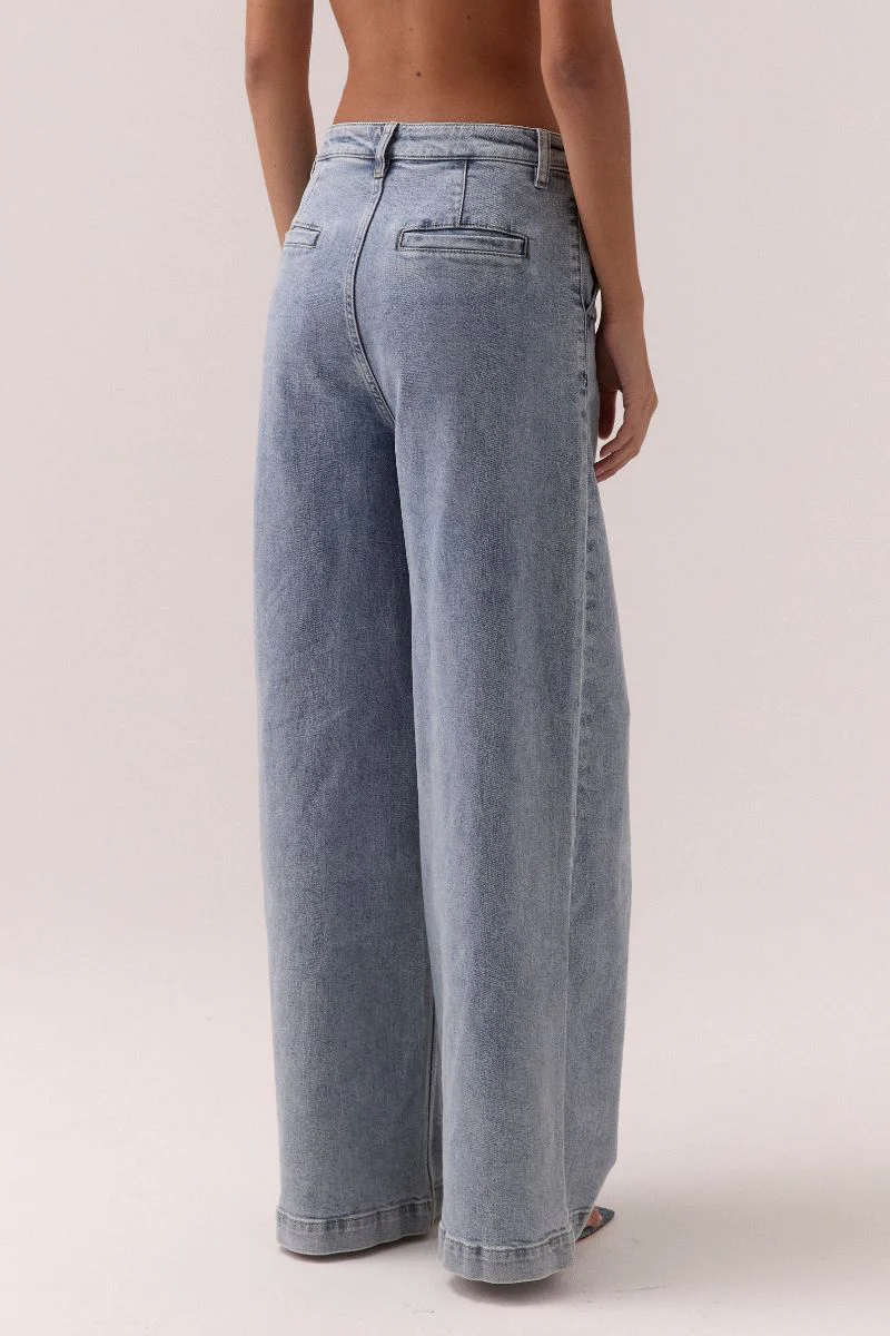 ETCH DENIM JEANS - HERITAGE BLUE - Image 4