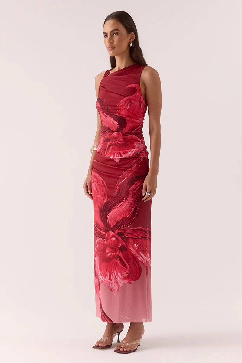 FLORENCE DRESS - RASPBERRY - Image 3