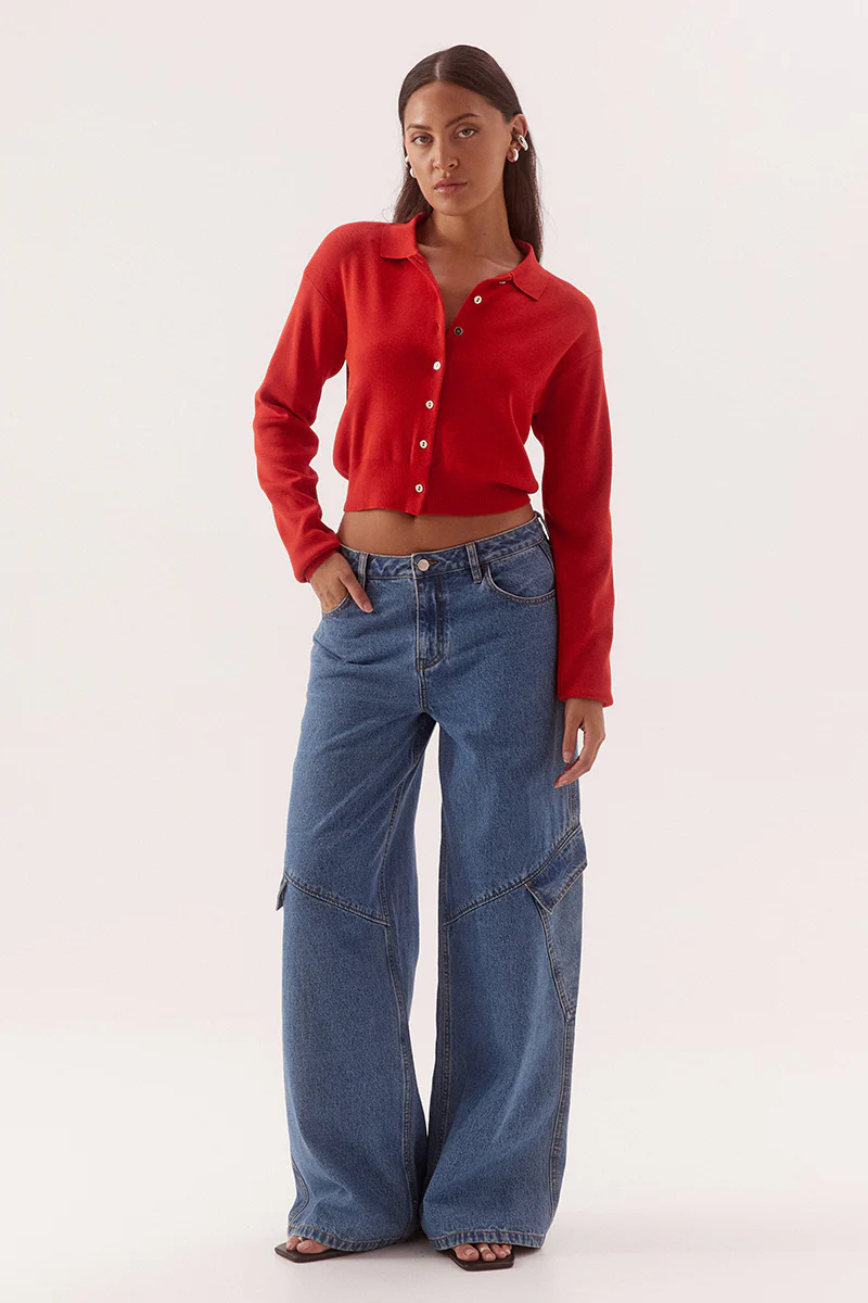 HUTTON KNIT - ROUGE - Image 2