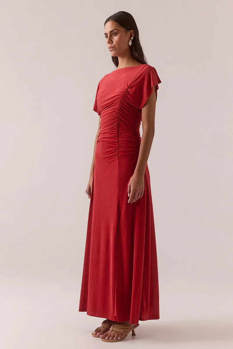 MIRO DRESS - ROUGE - Image 3