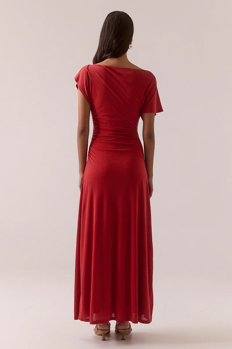 MIRO DRESS - ROUGE - Image 4