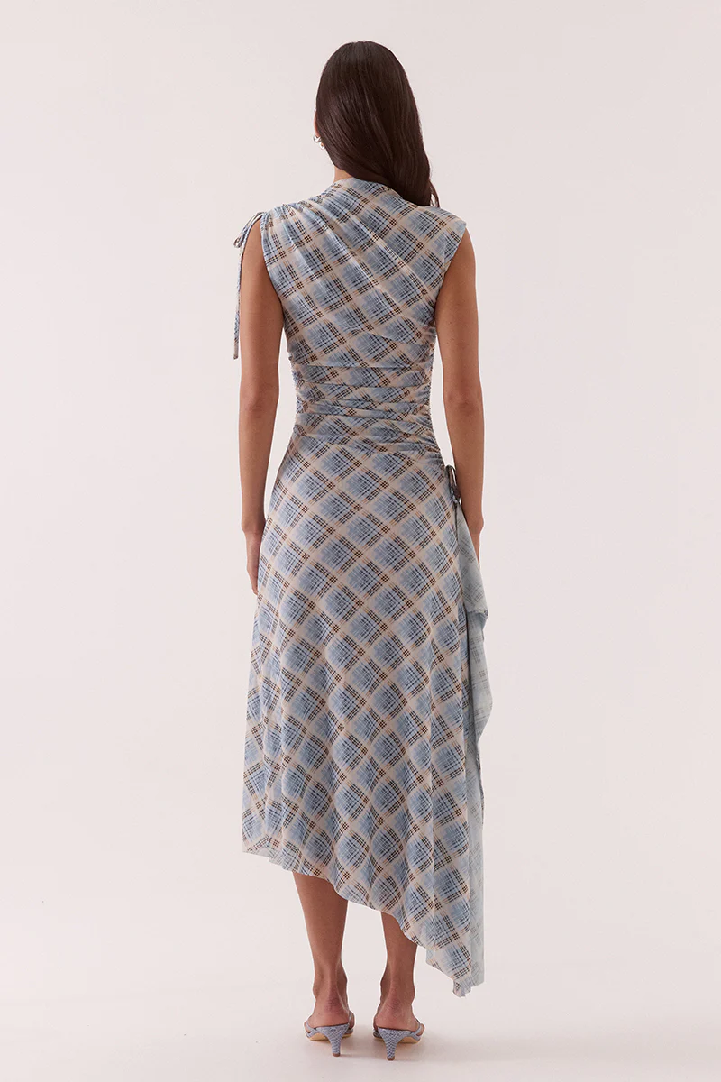 NOVALYN PLAID DRESS - CHECK - Image 4