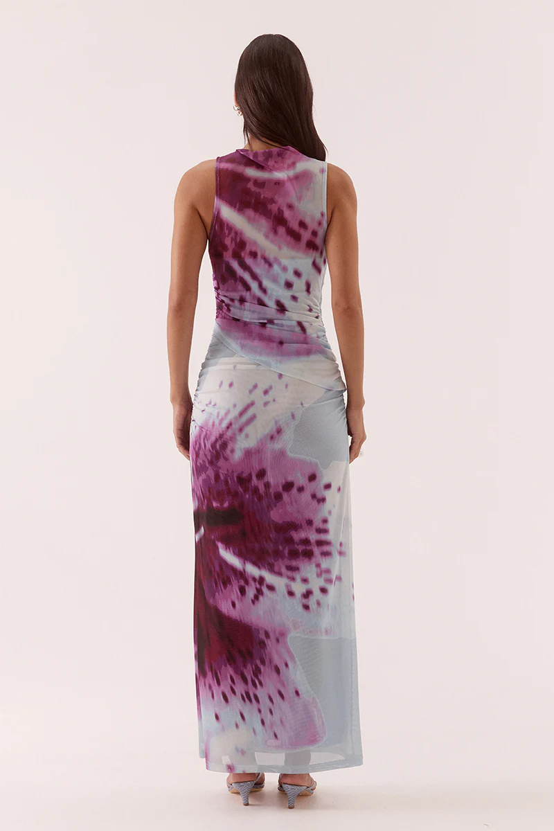 ODETTE DRESS - BLUE ORCHID - Image 4