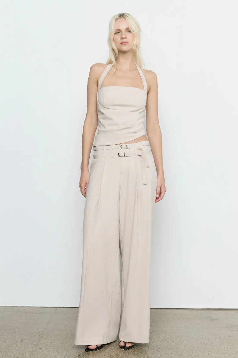 PRIYA TOP - BEIGE