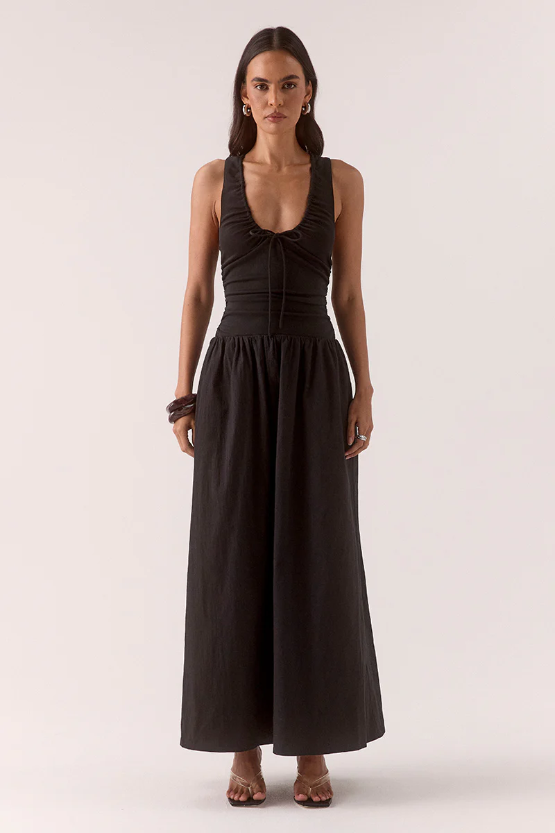 REVE DRESS - BLACK