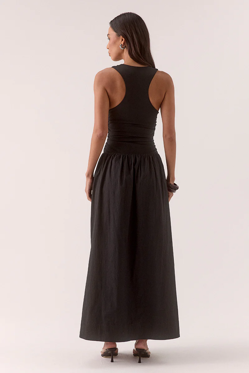 REVE DRESS - BLACK - Image 4