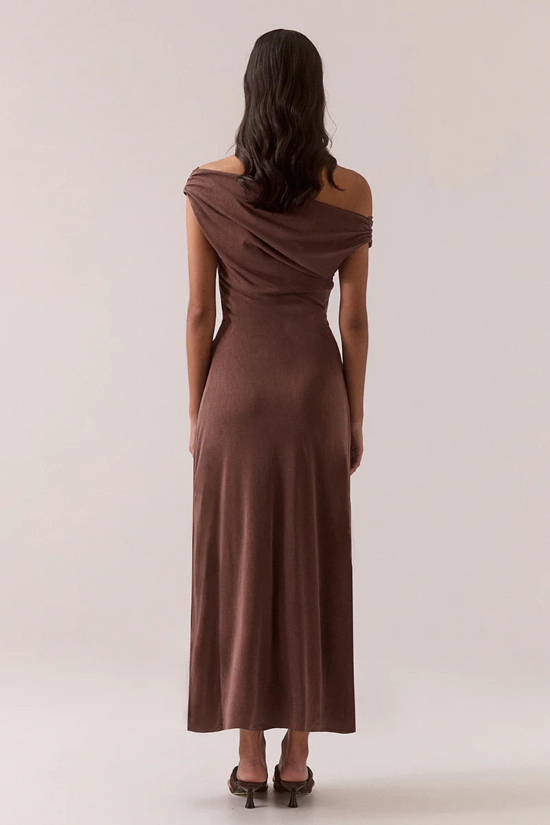 REYA DRESS - HAZELNUT - Image 4