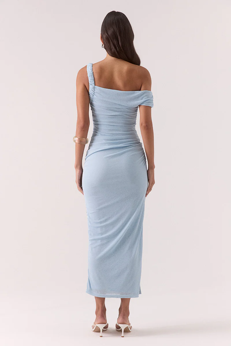 RUA ASYM DRESS - SKY - Image 4