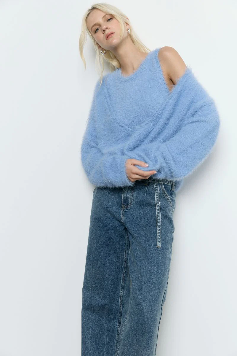 SABADO COMBO KNIT - CORNFLOWER - Image 2