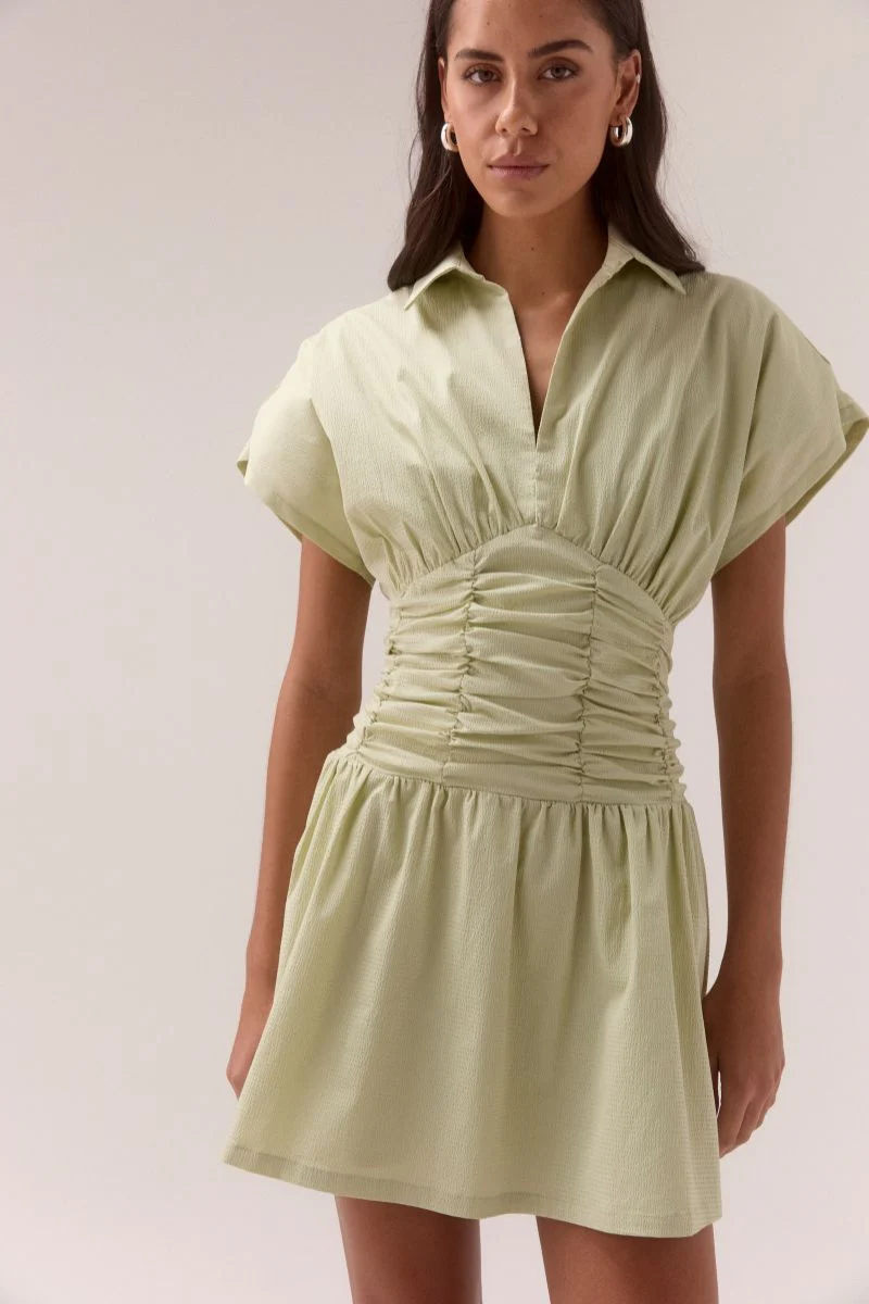 STELLAR MINI DRESS - ALOE - Image 2
