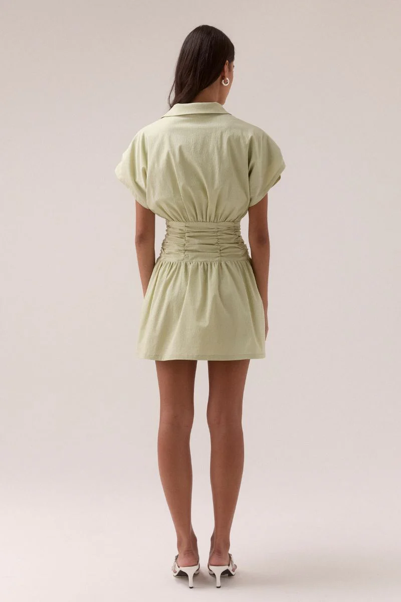 STELLAR MINI DRESS - ALOE - Image 4