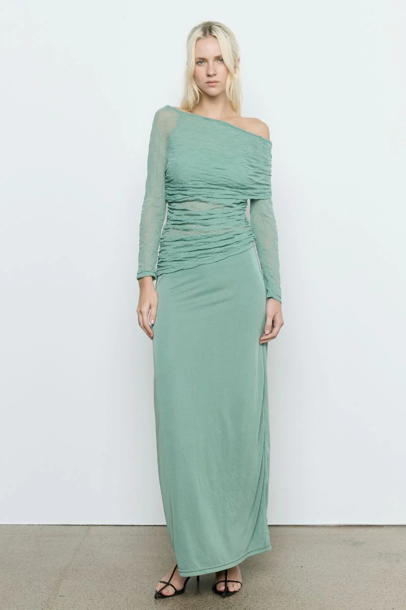 VENUS DRESS - EUCALYPTUS