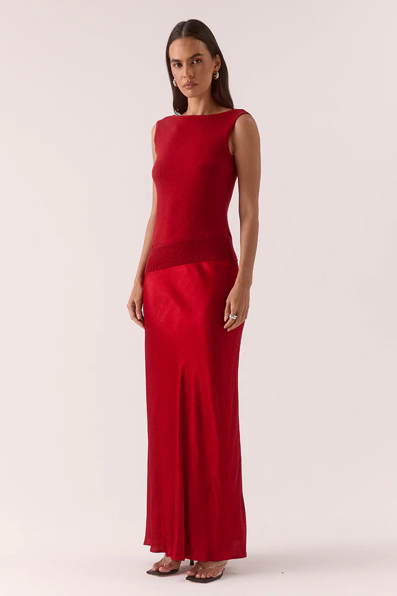 VERSE COMBO KNIT-POPPY - Image 3