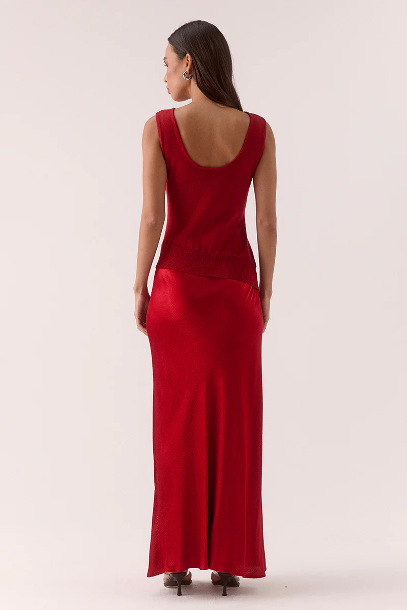 VERSE COMBO KNIT-POPPY - Image 4