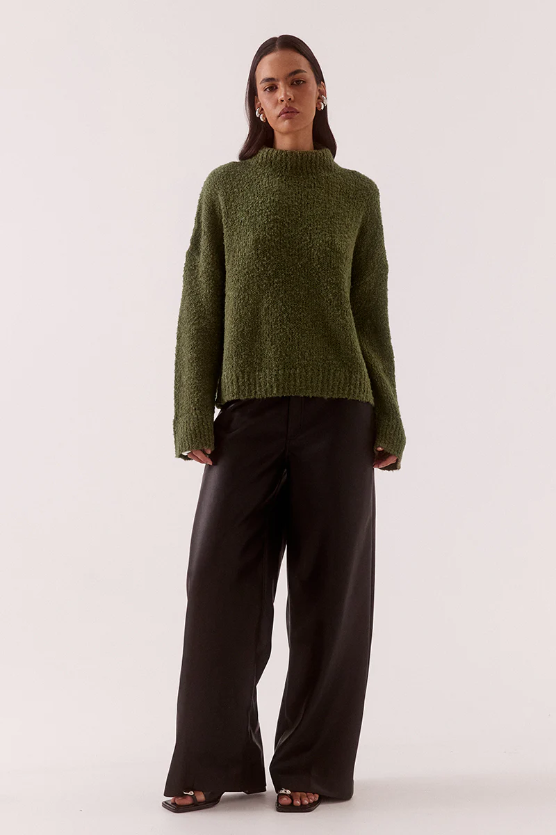 VERSE SWEATER - KHAKI